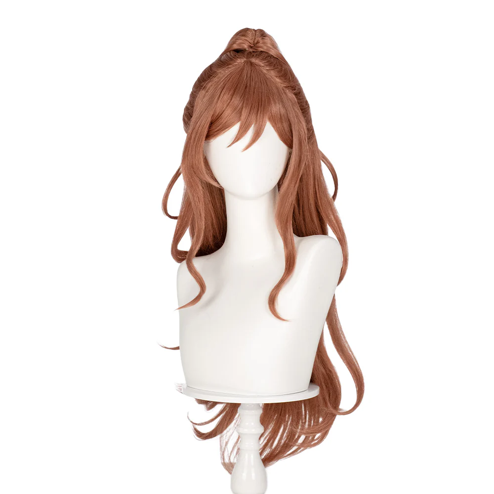 DokiDoki Game BanG Dream! Girls Band Party! Cosplay Imai Lisa Wig Long Curly Light Teal Hair - Image 2