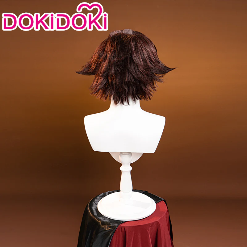 【Ready For Ship】DokiDoki Game Cookie Run: Kingdom Cosplay Espresso Cookie Wig  Espresso Short Brown - Image 3