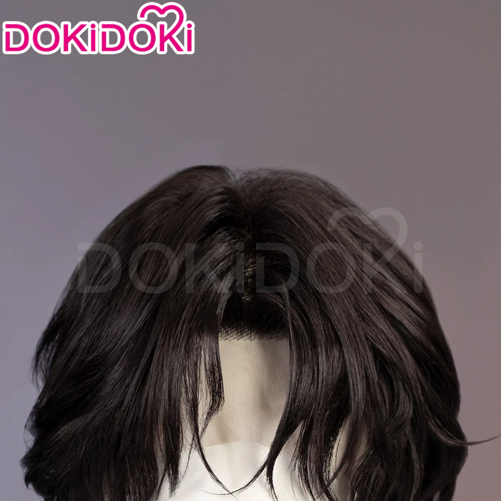 【Partially Ready For Ship】DokiDoki Game Cosplay Cosplay Wig Short Brown Cool Male - Image 15