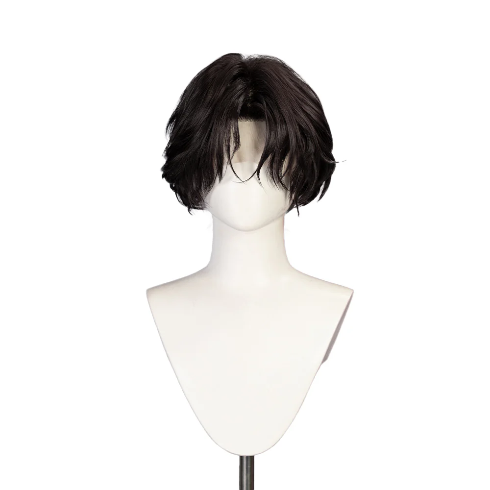 【Partially Ready For Ship】DokiDoki Game Cosplay Cosplay Wig Short Brown Cool Male - Image 16