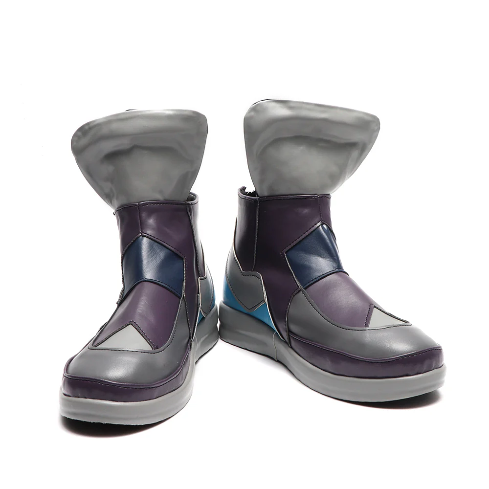 DokiDoki Game Cosplay Costume Grey Shoes - Image 2