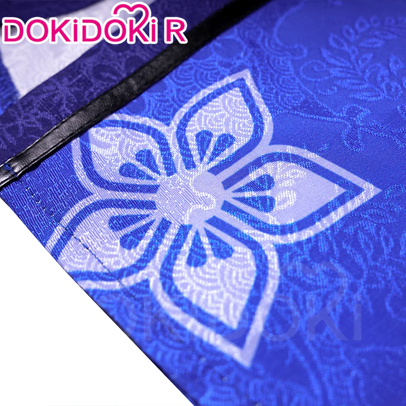 【Size XS-3XL】Dokidoki-R Game Cosplay Costume Women Blue Costume - Image 4