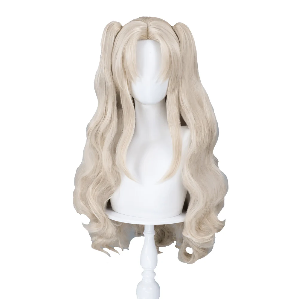 【Ready For Ship】DokiDoki Game Cosplay Fate/Grand Wig Ereshkigal Women Long Blonde / Purple Straight Dark / Light Hair FGO - Image 12