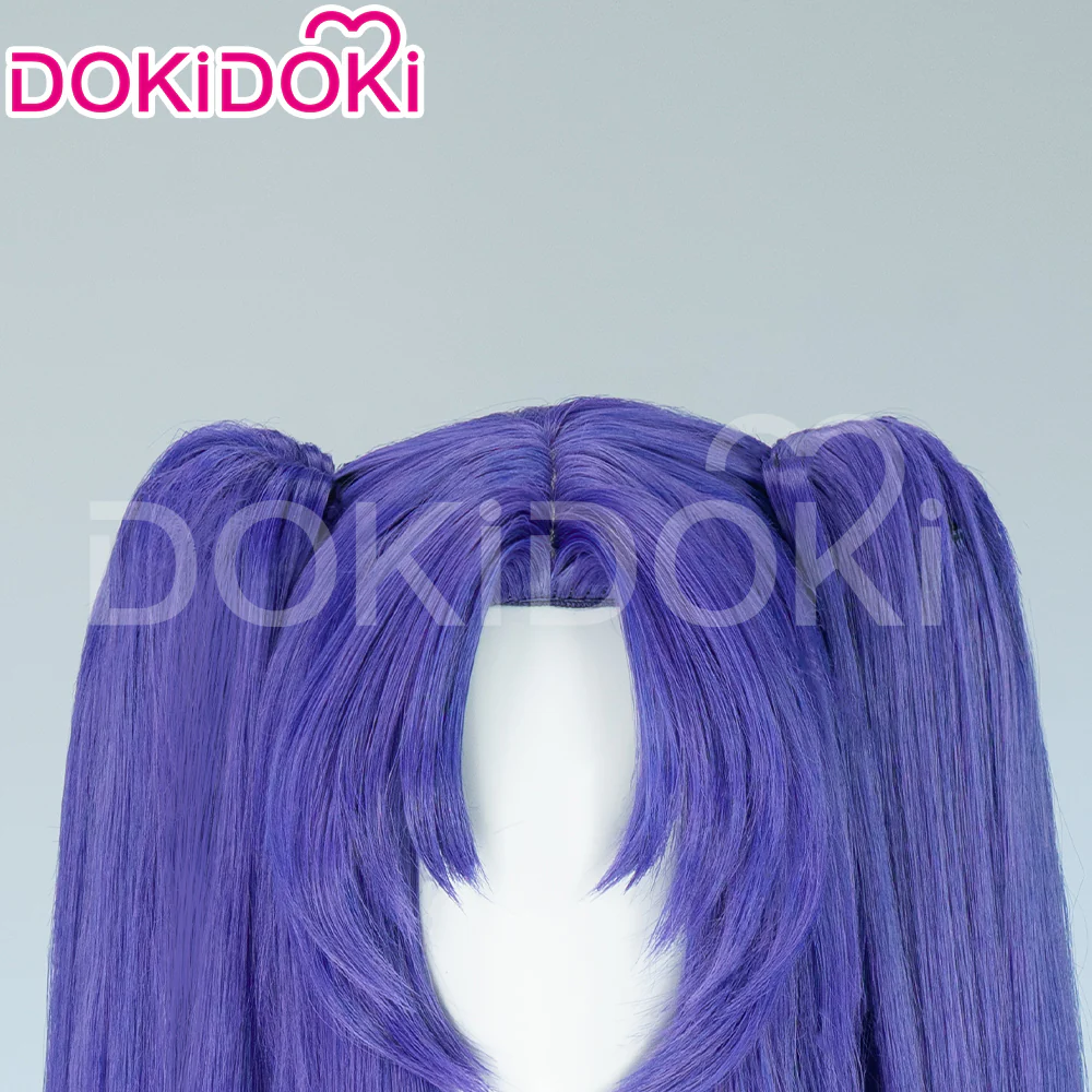 【Ready For Ship】DokiDoki Game Cosplay Fate/Grand Wig Ereshkigal Women Long Blonde / Purple Straight Dark / Light Hair FGO - Image 16