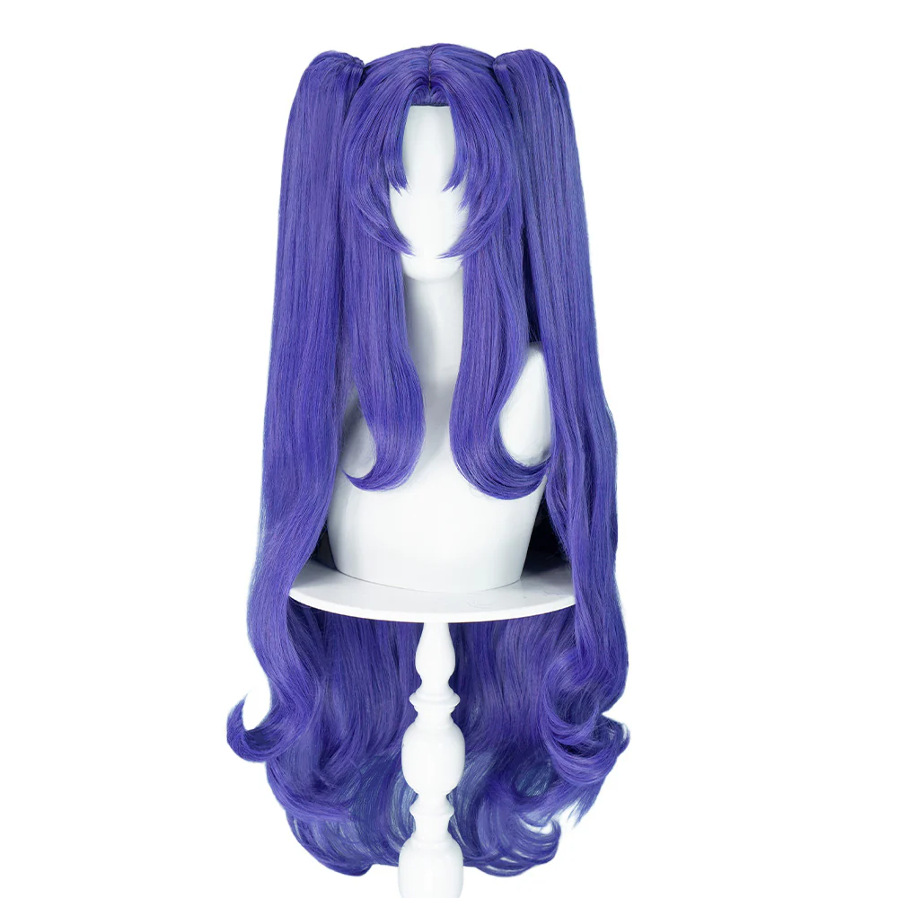 【Ready For Ship】DokiDoki Game Cosplay Fate/Grand Wig Ereshkigal Women Long Blonde / Purple Straight Dark / Light Hair FGO - Image 17