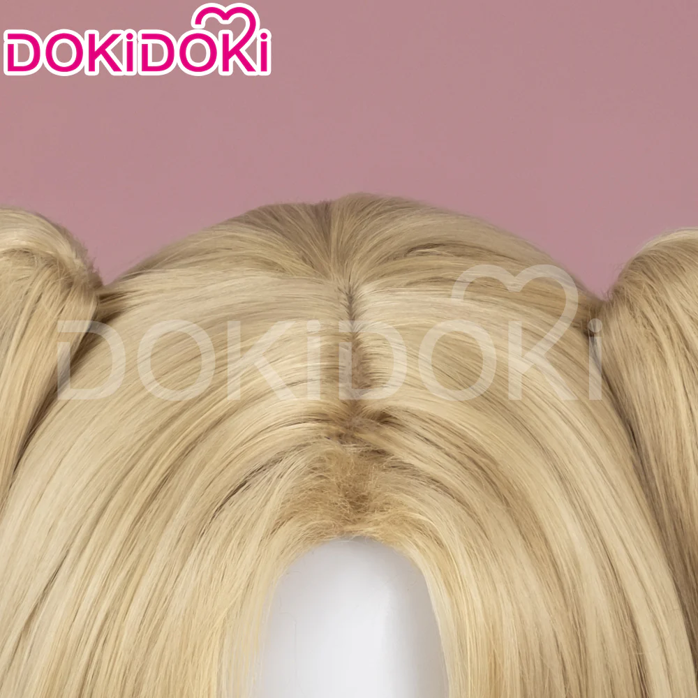 【Ready For Ship】DokiDoki Game Cosplay Fate/Grand Wig Ereshkigal Women Long Blonde / Purple Straight Dark / Light Hair FGO - Image 6