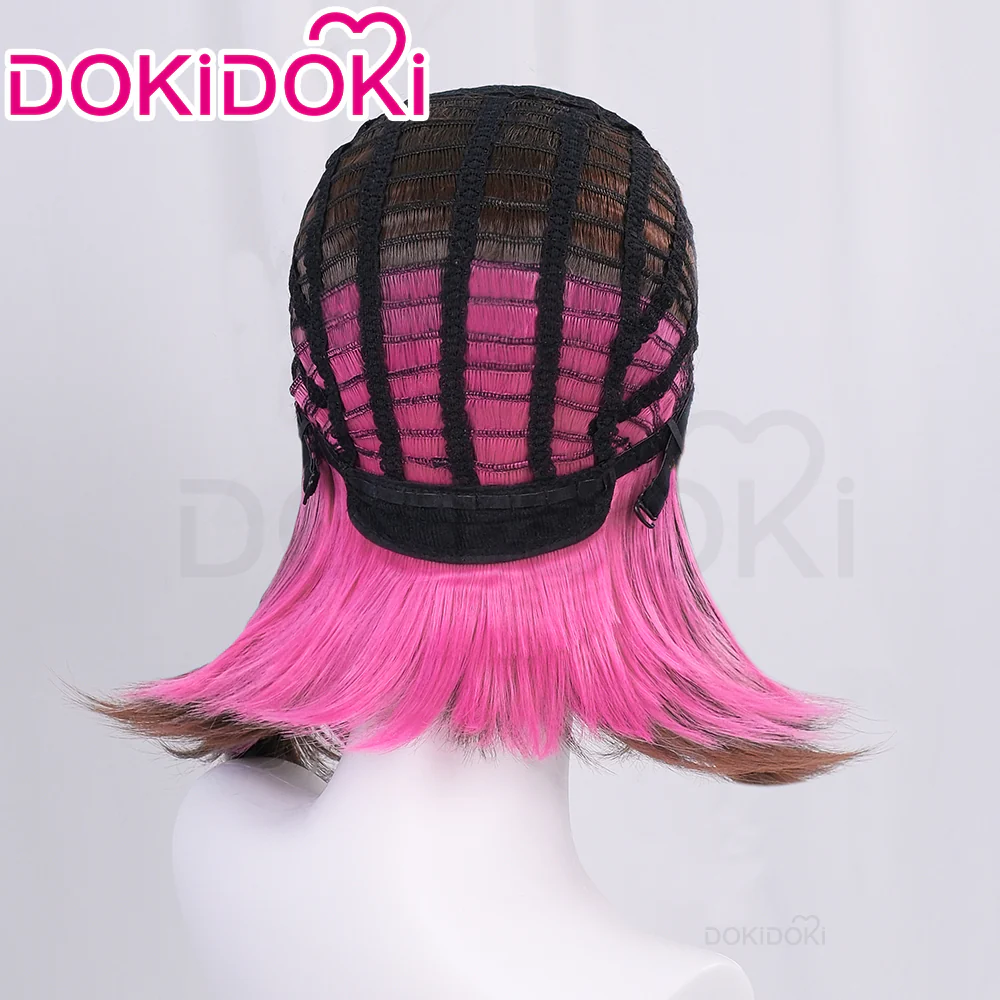【Ready For Ship】DokiDoki Game Cosplay Girl Group  ANTIFRAGILE  Wig Short Brown Hair - Image 4