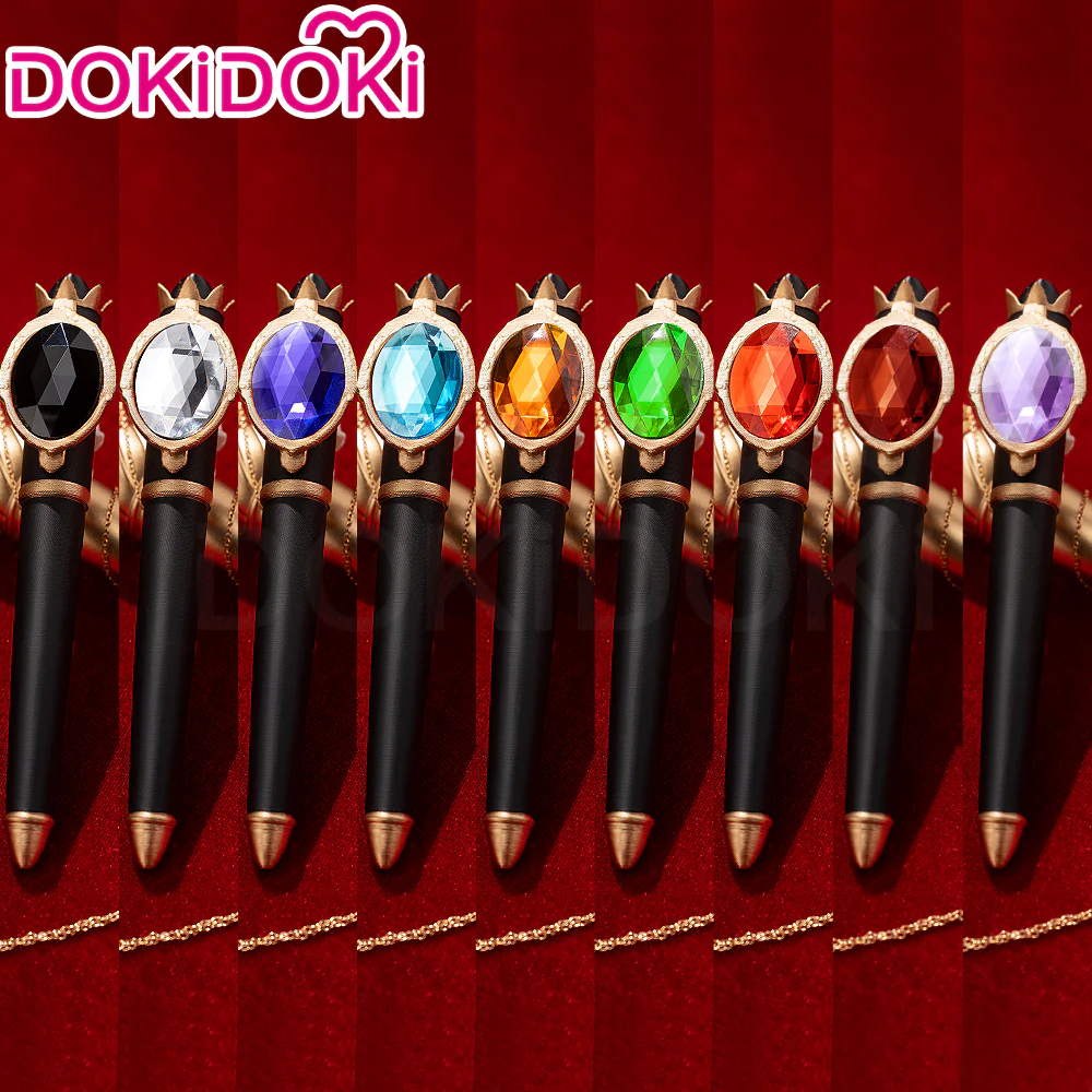 DokiDoki Game Cosplay Prop Red / Yellow / Silver / Orange / Purple / Blue / Green / Black Magical Pen Accessory - Image 2