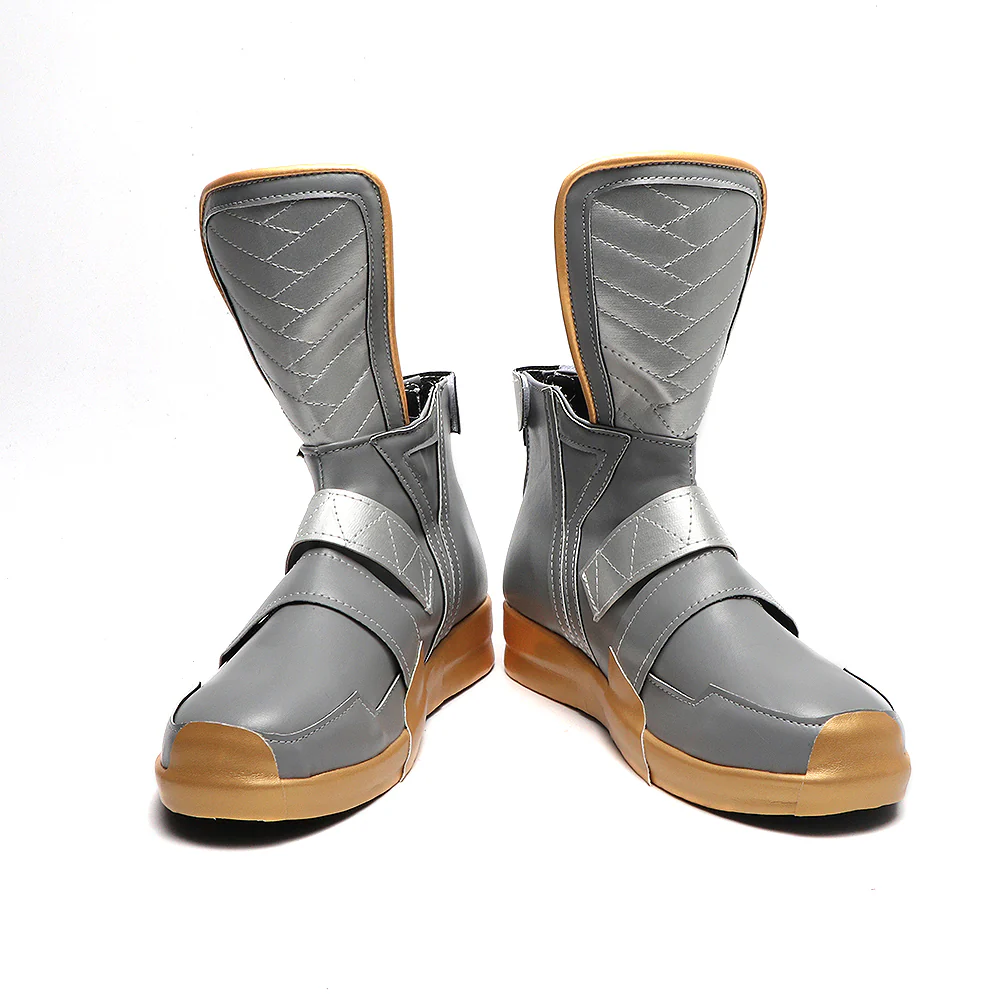 DokiDoki Game Cosplay Shoes Black / Grey - Image 5