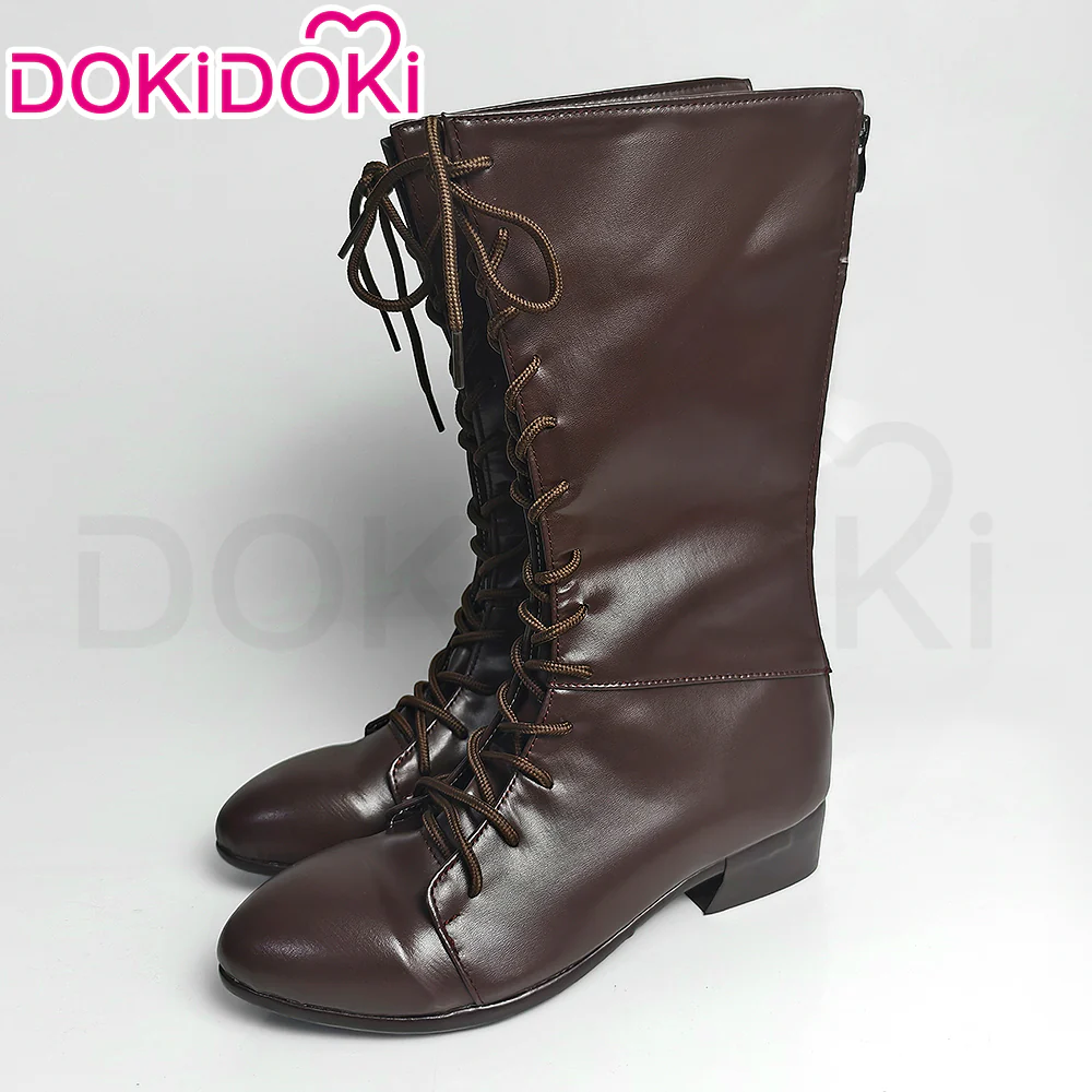 DokiDoki Game Cosplay Shoes Brown Boots