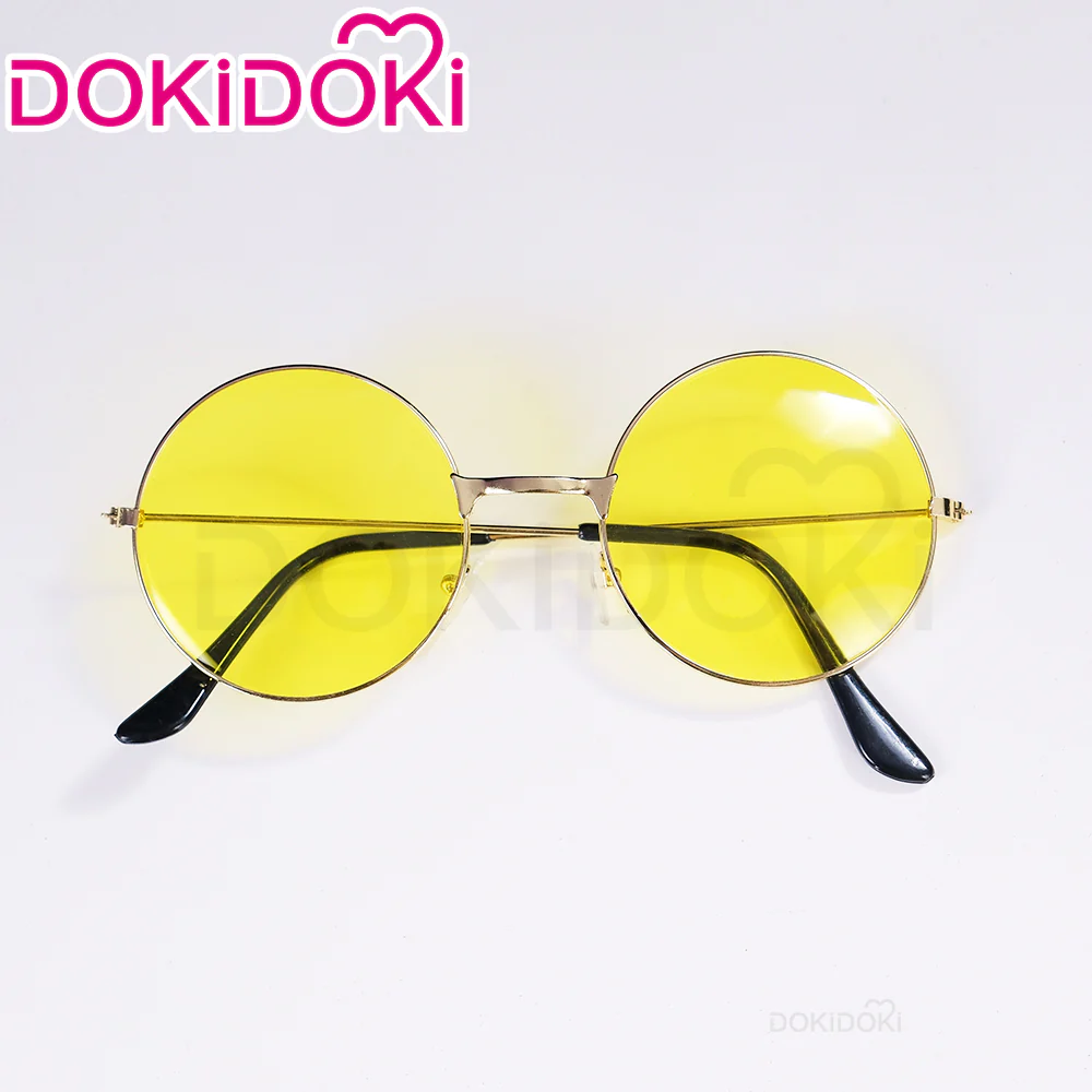 【Ready For Ship】DokiDoki Game Cosplay Wig / Glasses Long Straight Green Hair - Image 7