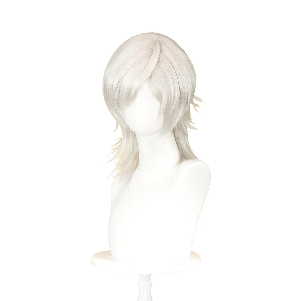 【Ready For Ship】DokiDoki Game Cosplay Wig Long White Hair - Image 2