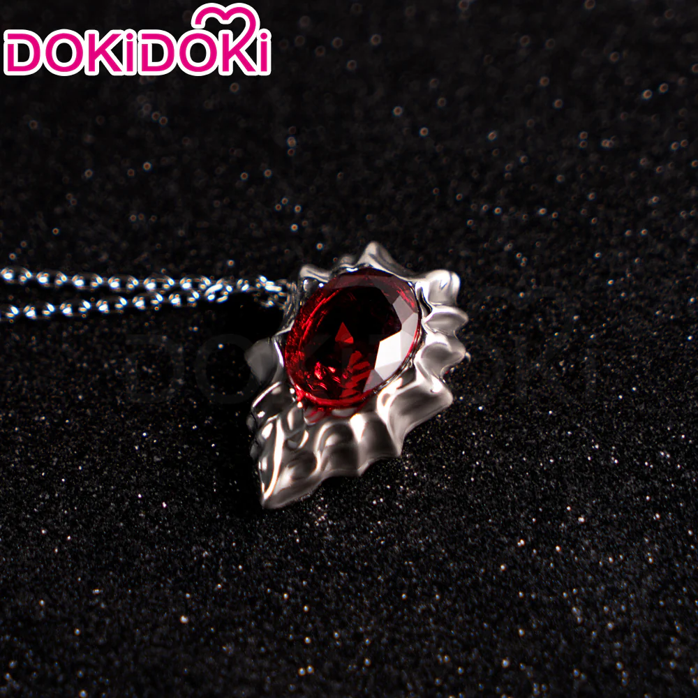 【Ready For Ship】DokiDoki Game Cosplay Wig / Necklace Short Straight Dark / Light Grey Men Hair - Image 17