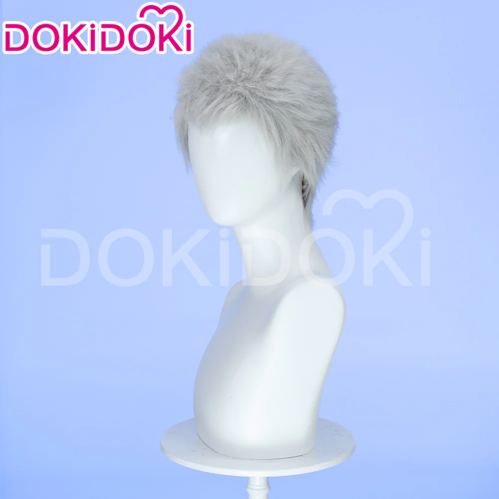 【Ready For Ship】DokiDoki Game Cosplay Wig Short Straight Men Hair - Image 2