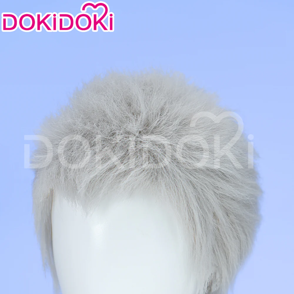 【Ready For Ship】DokiDoki Game Cosplay Wig Short Straight Men Hair - Image 4