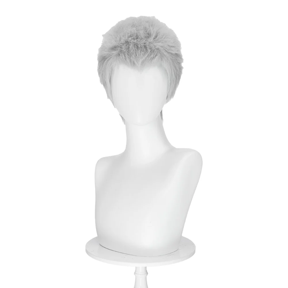 【Ready For Ship】DokiDoki Game Cosplay Wig Short Straight Men Hair - Image 5