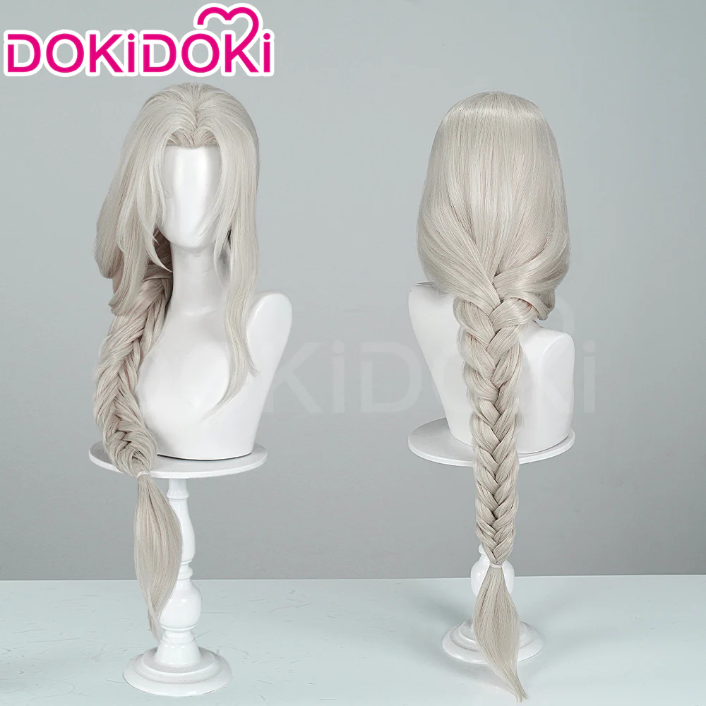 【Wig Ready For Ship】DokiDoki Game Dark Souls III Cosplay Firekeeper Wig / Eye Mask