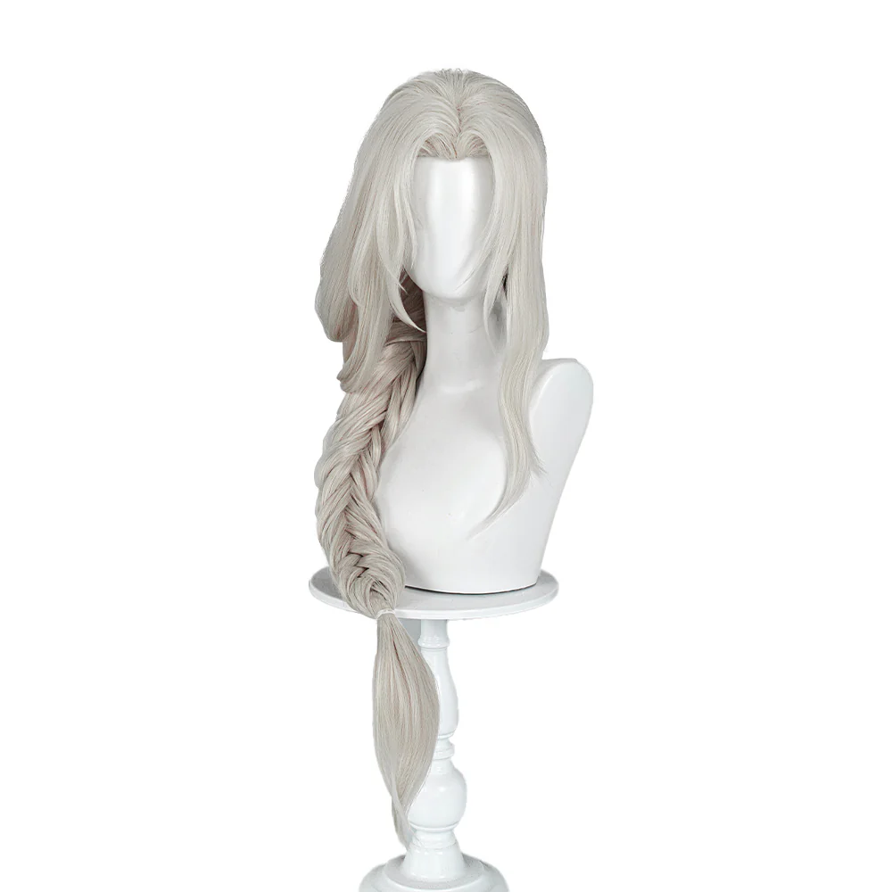 【Wig Ready For Ship】DokiDoki Game Dark Souls III Cosplay Firekeeper Wig / Eye Mask - Image 6
