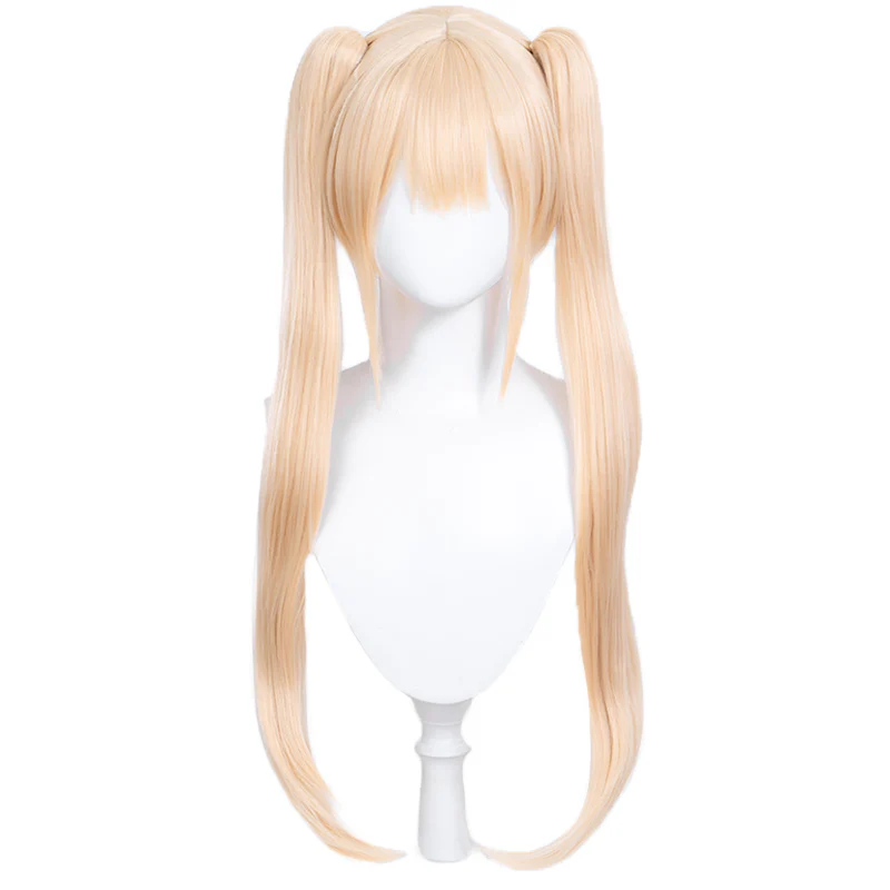 【Ready For Ship】DokiDoki Game Dead or Alive Cosplay Marie Rose Wig Long Straight Blonde - Image 5
