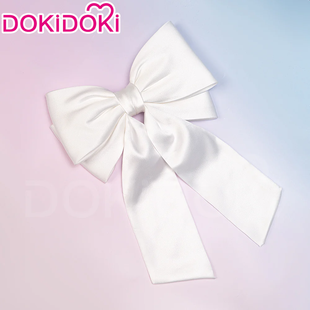 【Ready For Ship】DokiDoki GAME Dokidoki Literature Club Cosplay Monika Cosplay Wig Long Orange  DDLC - Image 7