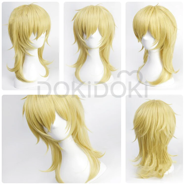 DokiDoki Game Ensemble Stars Cosplay Sakuma Rei / Hakaze Kaoru / Ogami Koga /Otogari Adonis Cosplay Wig Short Undead Enstars ES - Image 7