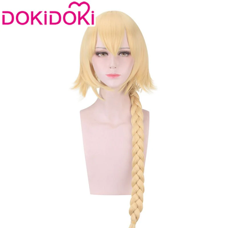 DokiDoki Game Fate Grand Order Cosplay Wig  Jeanne d'Arc Heat Resistant Hair - Image 3