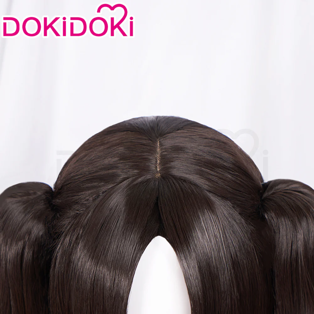 【Ready For Ship】DokiDoki Game Fate/stay night Cosplay Tohsaka Rin Wig Long Brown Hair - Image 4