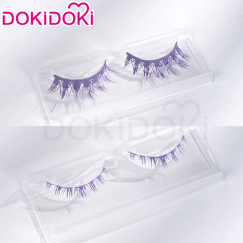 【Ready For Ship】DokiDoki Game Genshin Impact Citlali Cosplay Wig Long Straight Double Braids Pink Purple Gradient Hair - Image 13