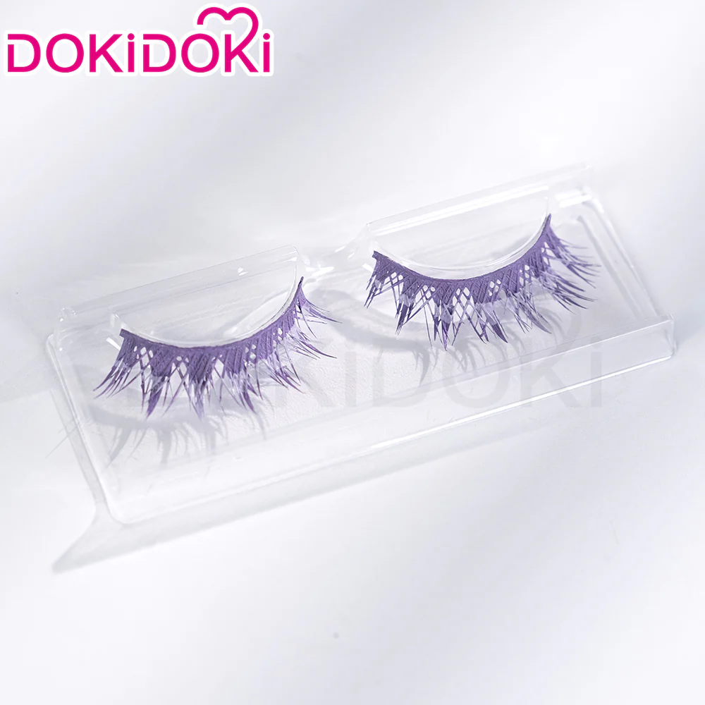 【Ready For Ship】DokiDoki Game Genshin Impact Citlali Cosplay Wig Long Straight Double Braids Pink Purple Gradient Hair - Image 14