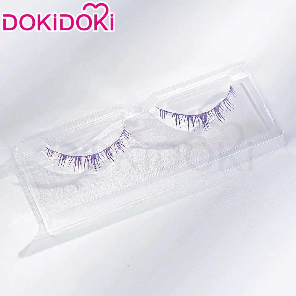 【Ready For Ship】DokiDoki Game Genshin Impact Citlali Cosplay Wig Long Straight Double Braids Pink Purple Gradient Hair - Image 15