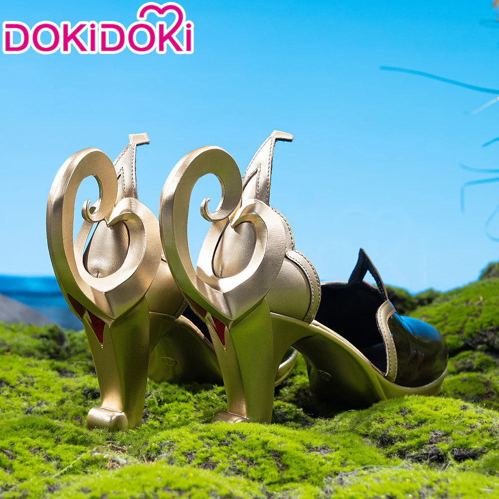 DokiDoki Game Genshin Impact Cosplay Alice Shoes Song of the Welkin Moon “ A ” Nod Krai - Image 2