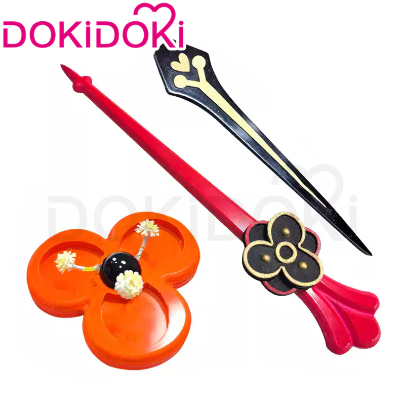 【Ready For Ship】DokiDoki Game Genshin Impact Cosplay Chiori Wig Short Curly Hair / Headpieces - Image 9