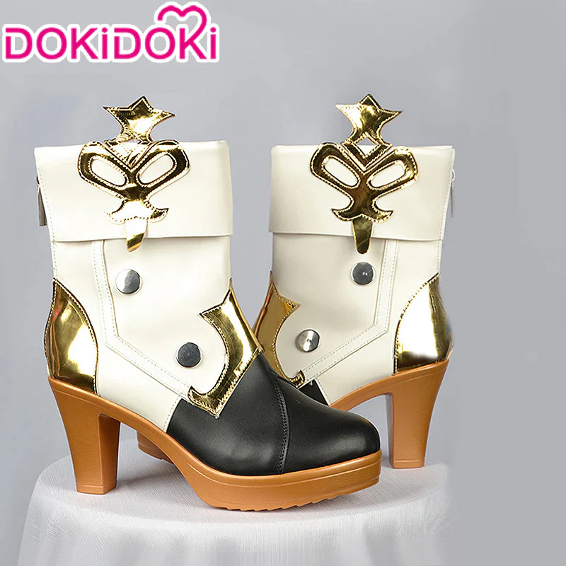 【In Stock】DokiDoki Game Genshin Impact Cosplay Clorinde Fontaine Shoes