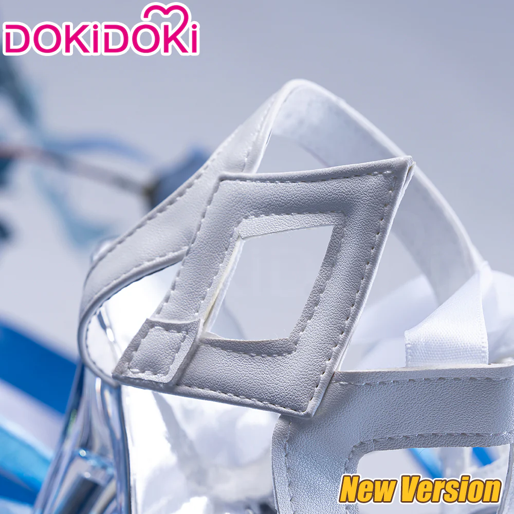 【Partially Ready For Ship】【New Version】DokiDoki Game Genshin Impact Cosplay Columbina Shoes Moon Maiden Song of the Welkin Moon - Image 3