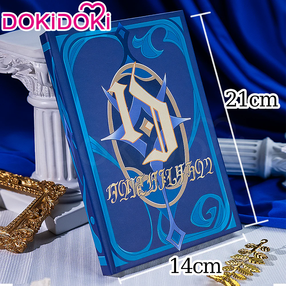 DokiDoki Game Genshin Impact Cosplay Dahlia Prop Book Mondstadt - Image 2