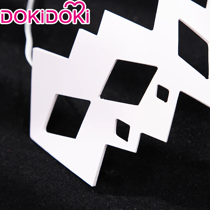 【Ready For Ship】DokiDoki Game Genshin Impact Cosplay Fatui Harbinger Damselette Columbina Mask - Image 3