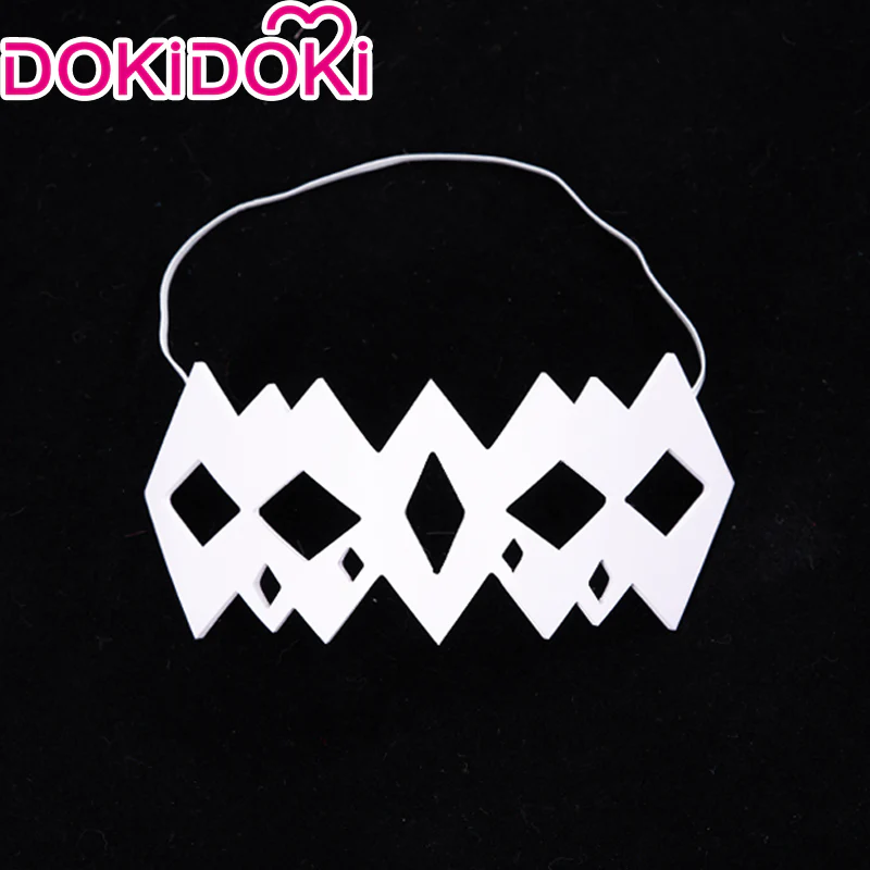 【Ready For Ship】DokiDoki Game Genshin Impact Cosplay Fatui Harbinger Damselette Columbina Mask - Image 4