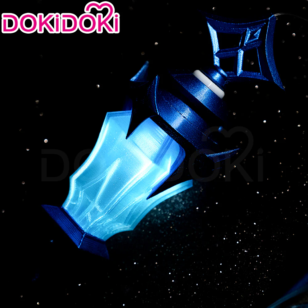 【Glowing】DokiDoki Game Genshin Impact Cosplay Flins Polearms Prop Blood­soak­ed Ruins - Image 4