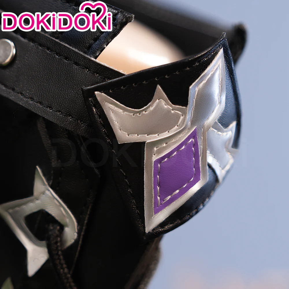 DokiDoki Game Genshin Impact Cosplay Flins Shoes Kyryll Chudomirovich Flins Song of the Welkin Moon - Image 3