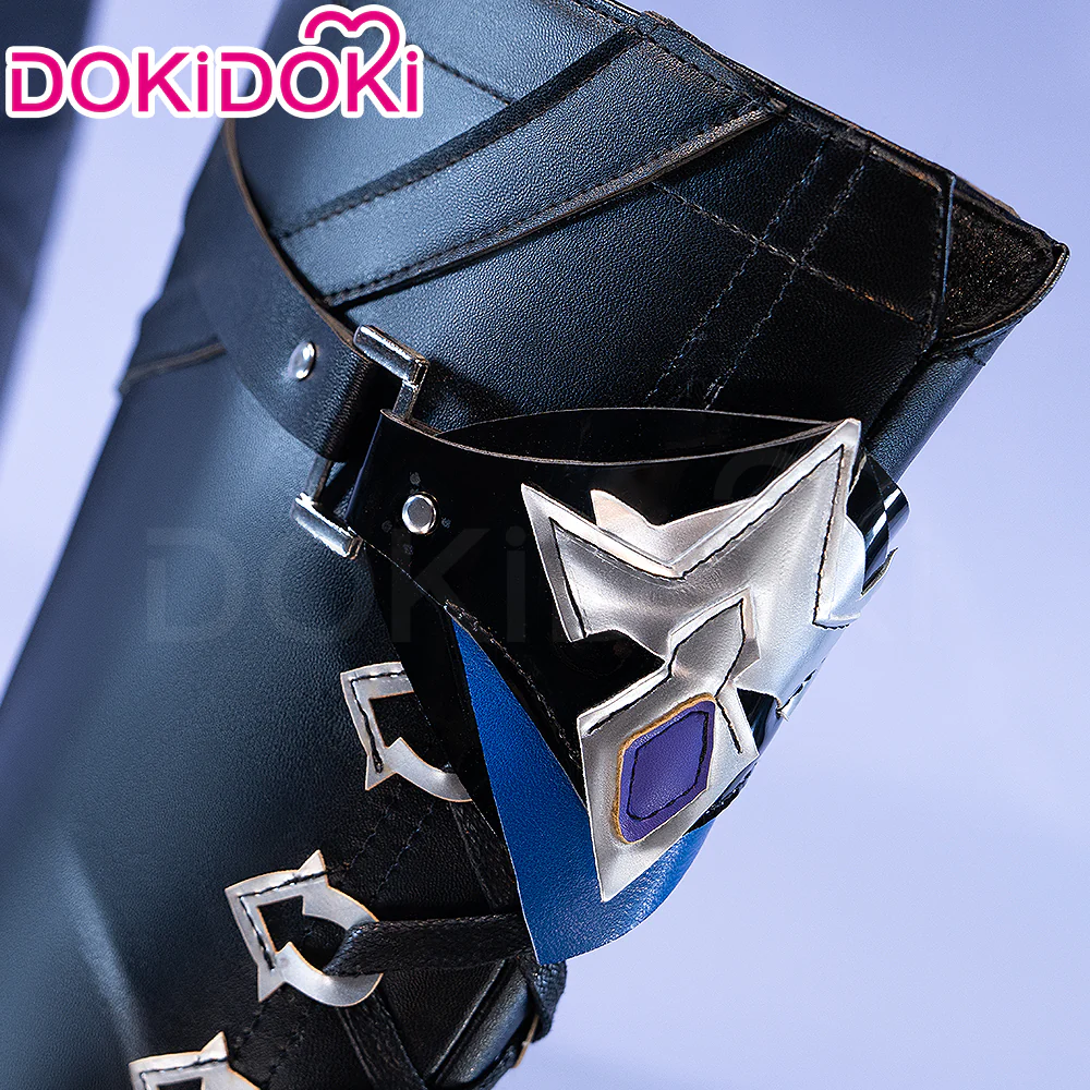DokiDoki Game Genshin Impact Cosplay Flins Shoes Cover Only Kyryll Chudomirovich Flins Song of the Welkin Moon Nod Krai - Image 3
