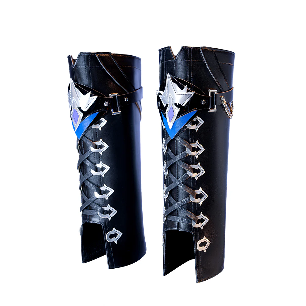 DokiDoki Game Genshin Impact Cosplay Flins Shoes Cover Only Kyryll Chudomirovich Flins Song of the Welkin Moon Nod Krai - Image 5