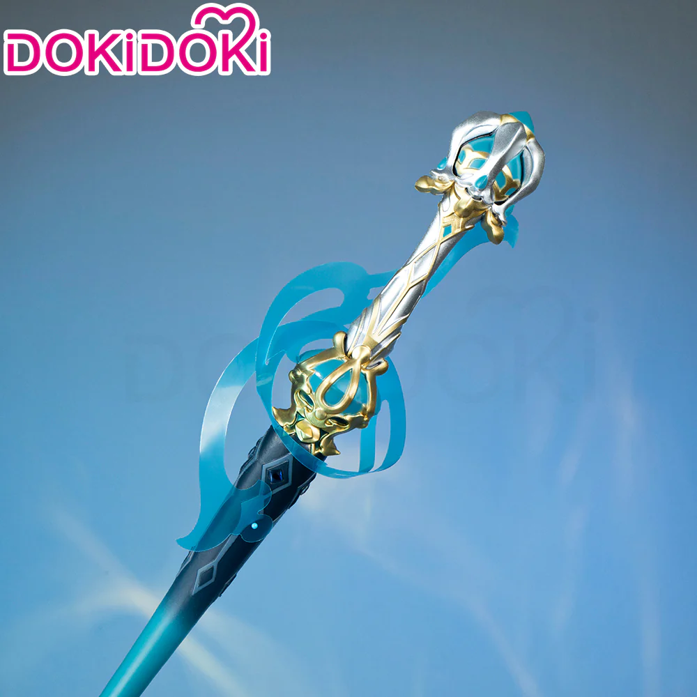 【 In Stock】DokiDoki Game Genshin Impact Cosplay Furina Sword Prop Splendor of Tranquil Waters Weapon Fontaine Focalors - Image 2
