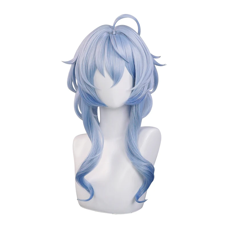 【Ready For Ship】DokiDoki Game Genshin Impact Cosplay Ganyu Lantern Rite Wig Gan Yu Long Straight Hair Twilight Blossom - Image 7