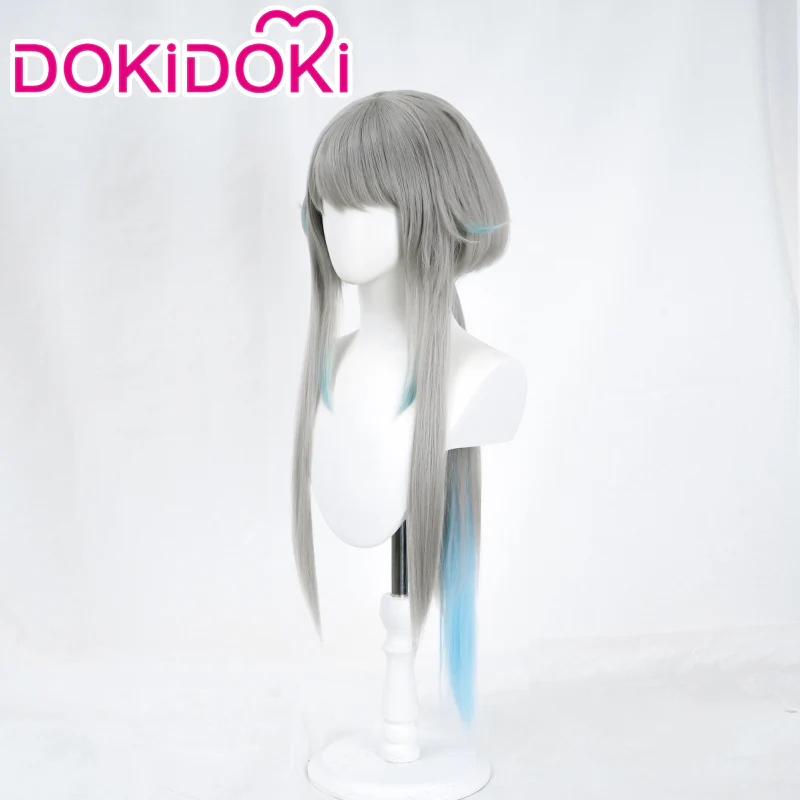 【Ready For Ship】DokiDoki Game Genshin Impact Cosplay Guizhong Wig Long Hair Gui Zhong - Image 2