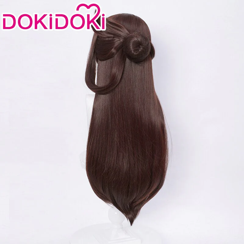 DokiDoki Game Genshin Impact Cosplay Beidou cosplay Wig Women Long Brown Wig / Accessories - Image 4