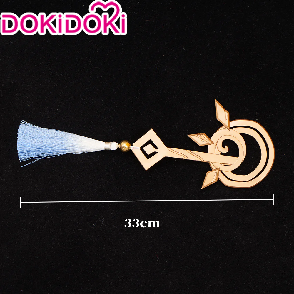 DokiDoki Game Genshin Impact Cosplay Beidou cosplay Wig Women Long Brown Wig / Accessories - Image 7