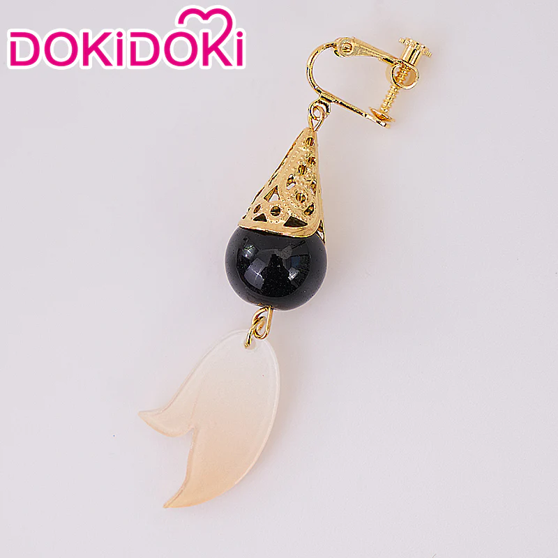【Partially Ready For Ship】DokiDoki Game Genshin Impact Cosplay Traveler Aether Wig / Earring Long Blonde Hair Kong As Heaven and Earth Are Made Anew - Image 18