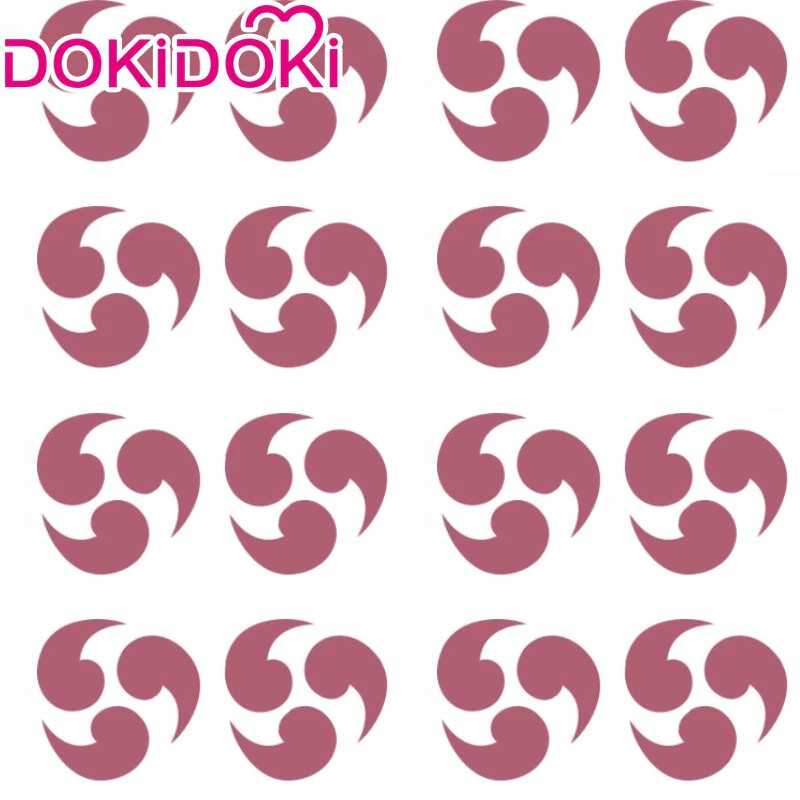 【In Stock】DokiDoki Game Genshin Impact Cosplay Yoimiya / Baal / Xiao / The Greater Lord Rukkhadevata Nahida Cosplay Tattoo - Image 3