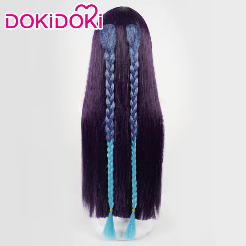 【Ready For Ship】DokiDoki Game Genshin Impact Cosplay  Yun Jin  Wig YunJin - Image 3