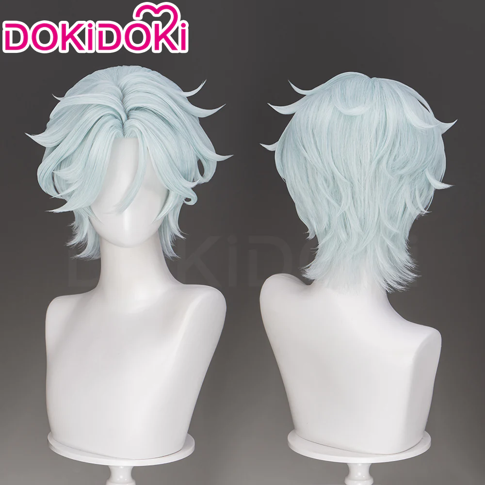 【Ready For Ship】DokiDoki Game Genshin Impact Cosplay Ifa Wig Natlan Short Wig